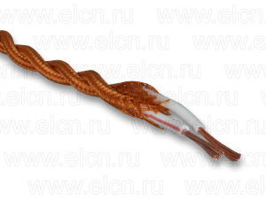 КГВОС 2х1,5 (до +70град.С) "Ретро" бронзовый